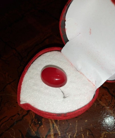 Irani Red Blooded Aqeeq Gemstone - Laal Aqeeq