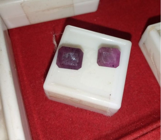 Natural Certified Madaghascar Certified Ruby Yaqoot Stones